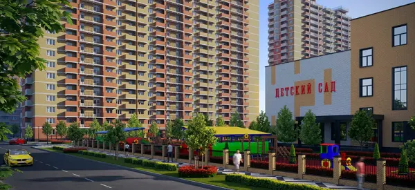 ЖК «Бауинвест»: дом рядом с детским садом