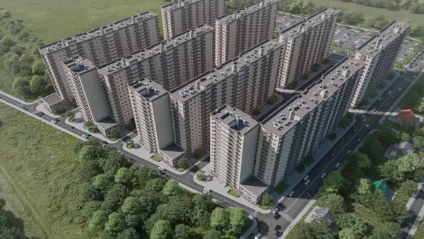 ЖК «Ракурс»: расположение корпусов по проекту