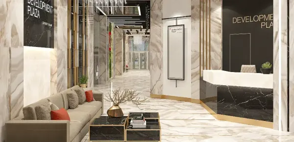 ЖК «Development Plaza»: входная группа по проекту
