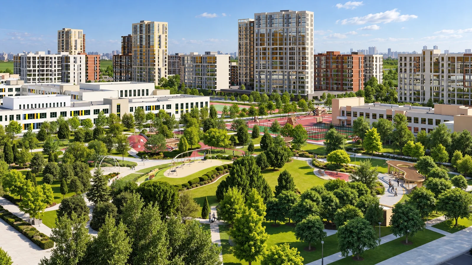 ЖК Тёплые края: будущее развитие района
